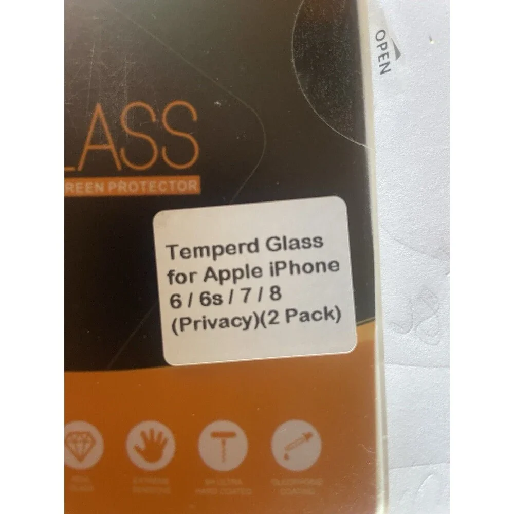 Supershieldz (tempers Glass 2 Pack) for iPhone 6/6s/7/8